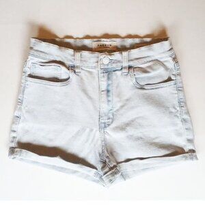 *50off3* Pac Sun Shorts Rolled-Hem Cutoff Jean Shorts 27 Light Wash